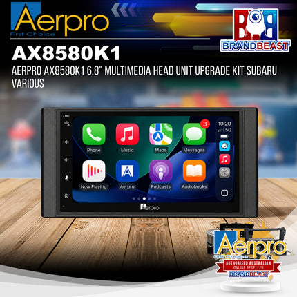 Aerpro AX8580K1 6.8" Multimedia Head Unit Upgrade Kit Subaru Various