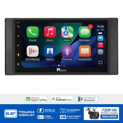 Aerpro AX8580K3 6.8" Multimedia Head Unit Upgrade Kit Subaru Various