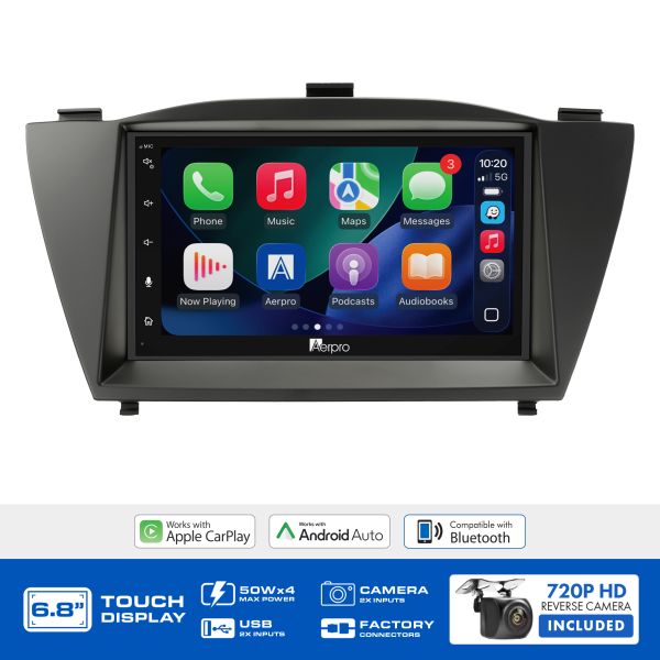 Aerpro AX9035K 6.8" Multimedia Head Unit Upgrade Kit Hyundai iX35
