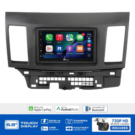 Aerpro AX9037K6 6.8" Multimedia Head Unit Upgrade Kit Mitsubishi Lancer