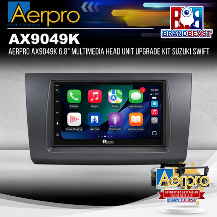 Aerpro AX9049K 6.8" Multimedia Head Unit Upgrade Kit Suzuki Swift
