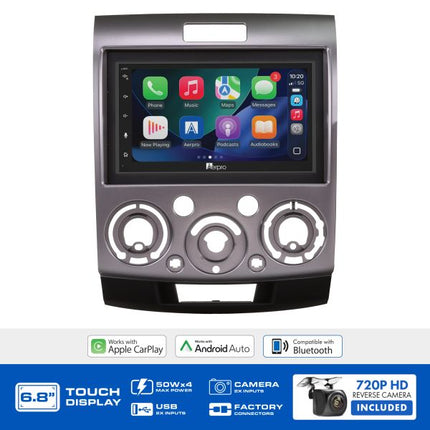 Aerpro AX9072K 6.8" Head Unit Kit Ford Ranger and Mazda BT-50