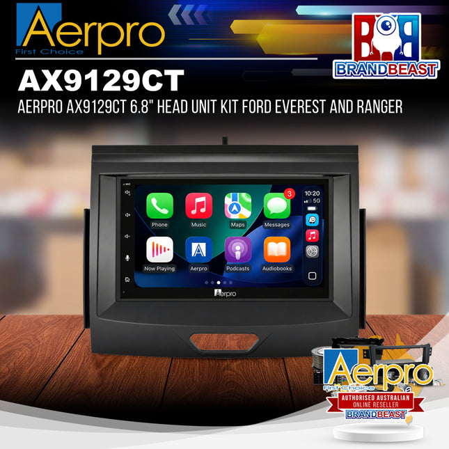 Aerpro AX9129CT 6.8" Head Unit Kit Ford Everest and Ranger