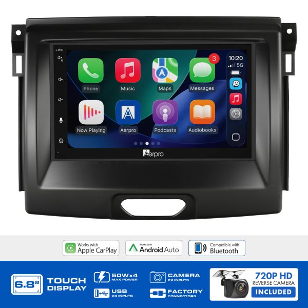 Aerpro AX9129K 6.8" Head Unit Kit Ford Everest and Ranger PX2
