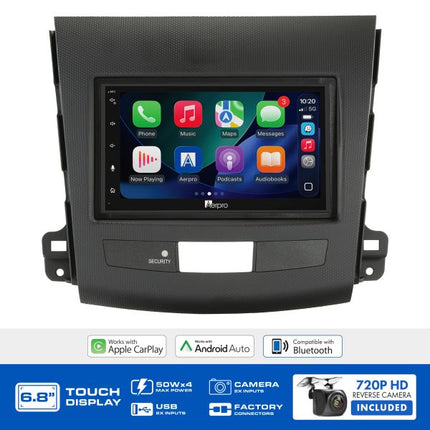 Aerpro AX9211K 6.8" Multimedia Head Unit Upgrade Kit Mitsubishi Outlander