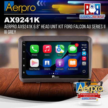 Aerpro AX9241K 6.8" Head Unit Kit Ford Falcon AU Series II III Grey