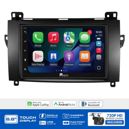 Aerpro AX9292K 6.8" Head Unit Kit Mercedes A B Class Viano Vito