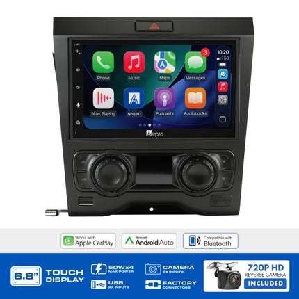 Aerpro AX9355BK 6.8" Head Unit Kit Holden VE Series 1 Single Zone