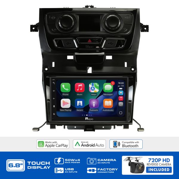 Aerpro AX9550BK 6.8" Multimedia Head Unit Upgrade Kit Holden VE Series 2