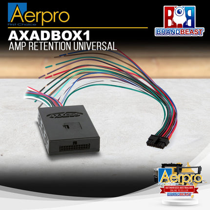 Aerpro AXADBOX1 Amp Retention Universal