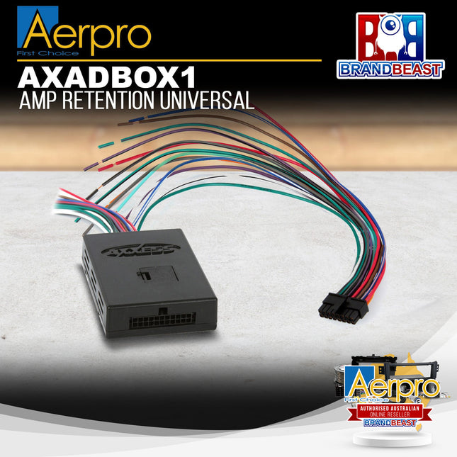 Aerpro AXADBOX1 Amp Retention Universal