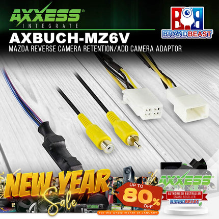 Axxess AXBUCH-MZ6V Mazda Reverse Camera Retention/Add Camera Adaptor