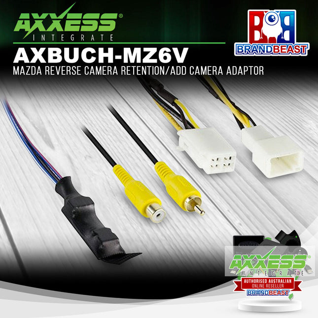 Axxess AXBUCH-MZ6V Mazda Reverse Camera Retention/Add Camera Adaptor