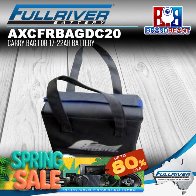 Fullriver AXCFRBAGDC20 Carry Bag For 17-22Ah Battery
