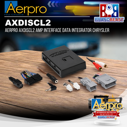 Aerpro AXDISCL2 Amp Interface Data Integrator Chrysler