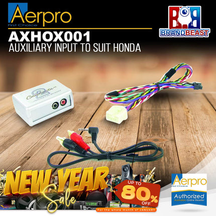 Aerpro AXHOX001 Auxiliary Input To Suit Honda