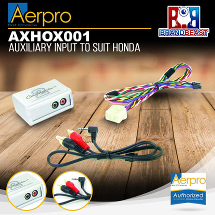 Aerpro AXHOX001 Auxiliary Input To Suit Honda
