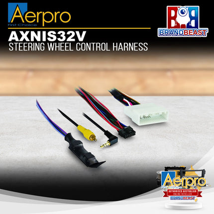 Aerpro AXNIS32V Steering Wheel Control Harness