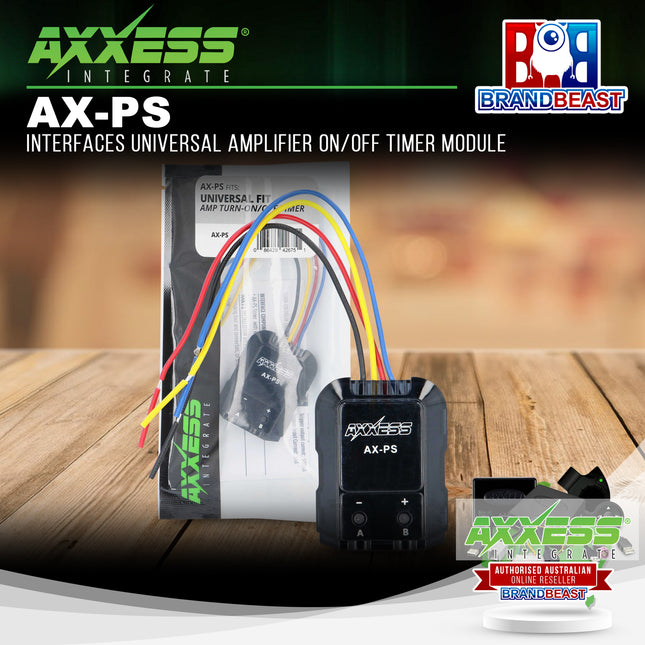 Axxess AX-PS Interfaces Universal Amplifier On/Off Timer Module