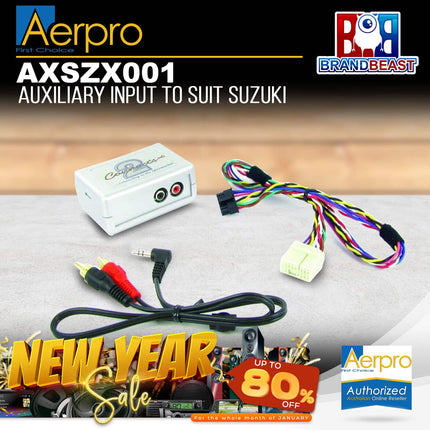 Aerpro AXSZX001 Auxiliary Input to Suit Suzuki