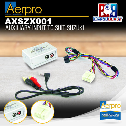 Aerpro AXSZX001 Auxiliary Input to Suit Suzuki