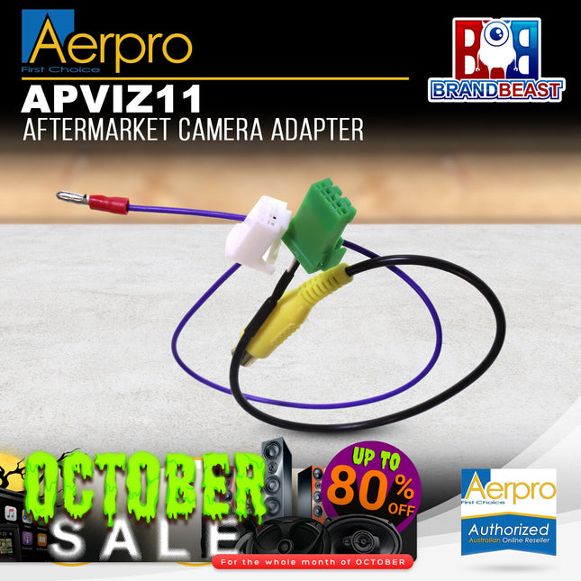 Aerpro APVIZ11 Aftermarket Camera Adapter to Suit Isuzu D-Max/MU-X