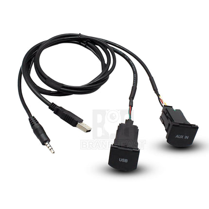 Aerpro APVWUSB3 USB and AUX Retention Adapter to Suit Volkswagen Polo 2015