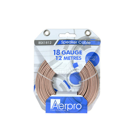 Aerpro BSX1812 Bassix 18ga 12m Speaker Cable