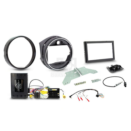 Aerpro FP8250KC Double DIN Gloss Black Install Kit Suit Mini Cooper F55/F56 2014