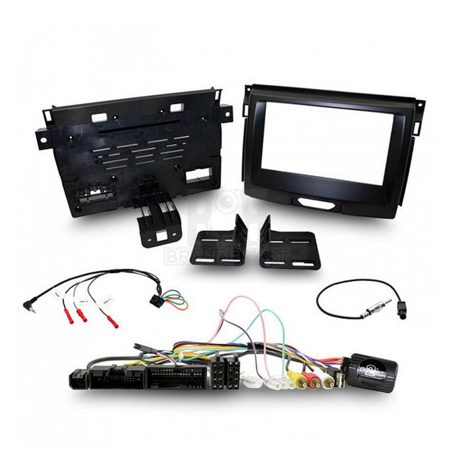 Aerpro FP8473K Double DIN Install Kit to Suit Ford Ranger - 4.2&quot; OEM Black Disp