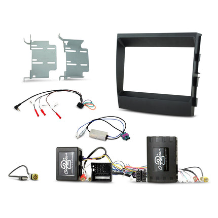 Aerpro FP8507K 2-DIN Install Kit to Suit Porsche Panamera - Amp/Parking Disp