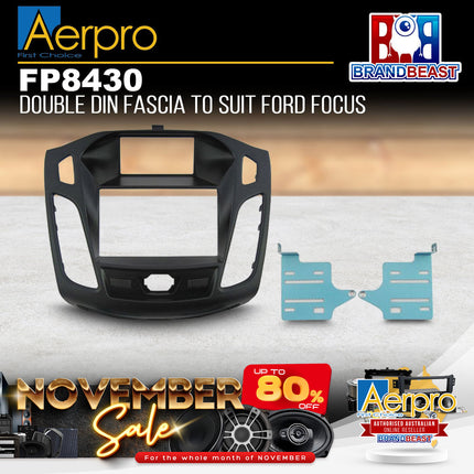 Aerpro FP8430 Double DIN Facia Kit to Suit Ford Focus 2012-2014