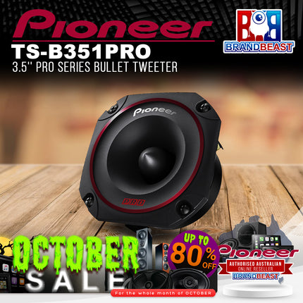 Pioneer TS-B351PRO 3.5" PRO Series Bullet Tweeter