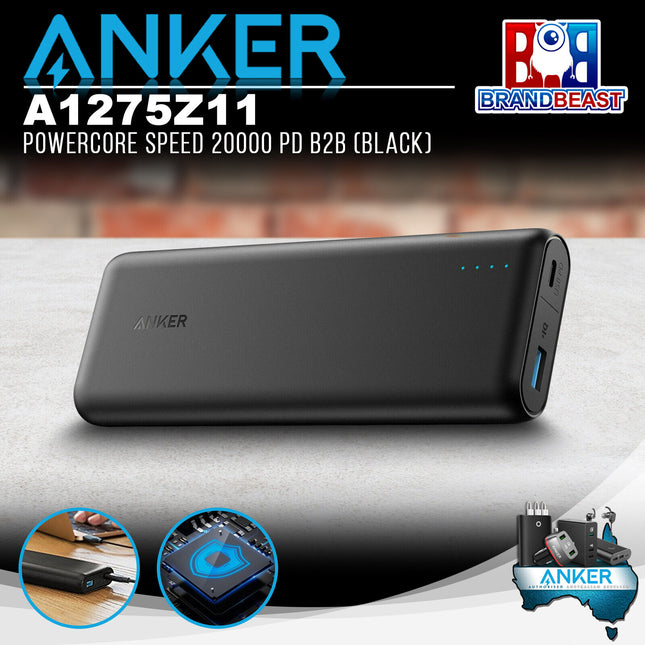 Anker A1275Z11 20000mAh PowerCore Speed PD B2B MacBook Air/iPad/Nexus Powerbank