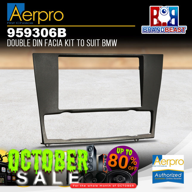 Aerpro 959306B Double DIN Facia Kit to Suit BMW 3