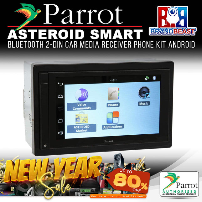 Parrot Asteroid Tablet Installed Apps/Navigation/Multimedia &amp; Hands-Free System