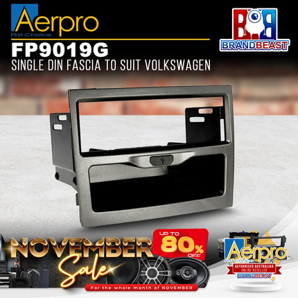 Aerpro FP9019G Single DIN Facia Kit with USB to Suit Holden