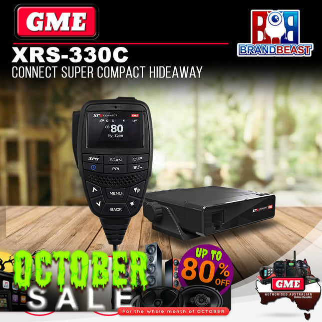 GME XRS-330C XRS™ Connect Super Compact UHF CB Radio