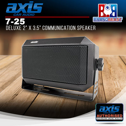 Axis 7-25 Deluxe 2" X 3.5" Communication Speaker