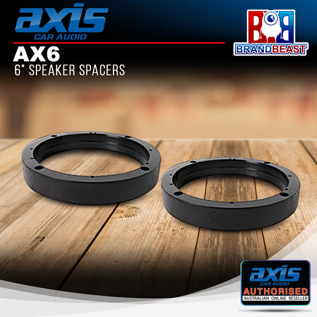 Axis AX6 6" Speaker Spacers - Pair