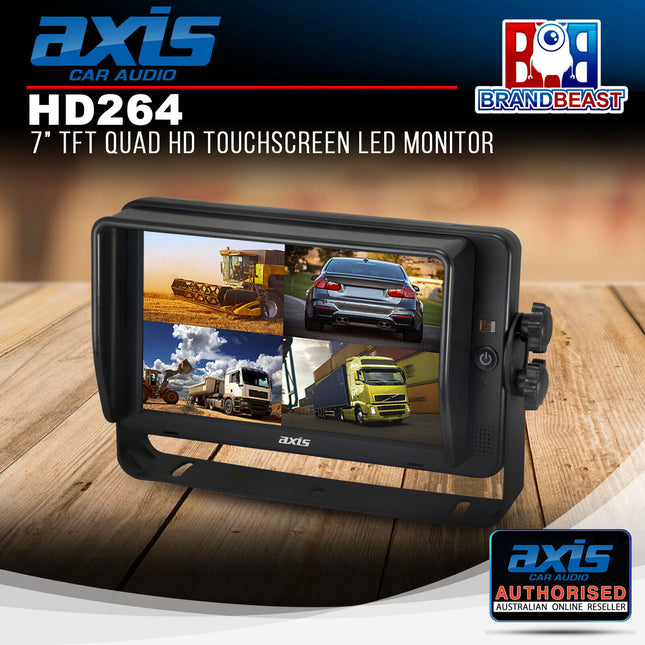 Axis HD264 7" Quad HD Touch-Screen Monitor