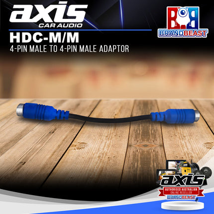 Axis HDC-M/M 4-Pin Male to 4-Pin Male Adaptor