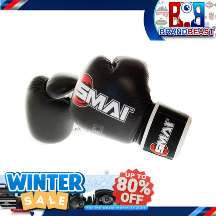 Leather Pro 12oz Boxing Sparring Gloves Mma Punch Bag Mitt Ufc Fight Training
