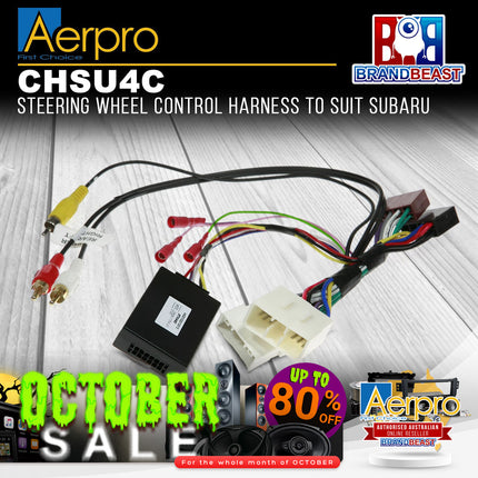 Aerpro CHSU4C Steering Wheel Control Interface Suit Subaru Various Models