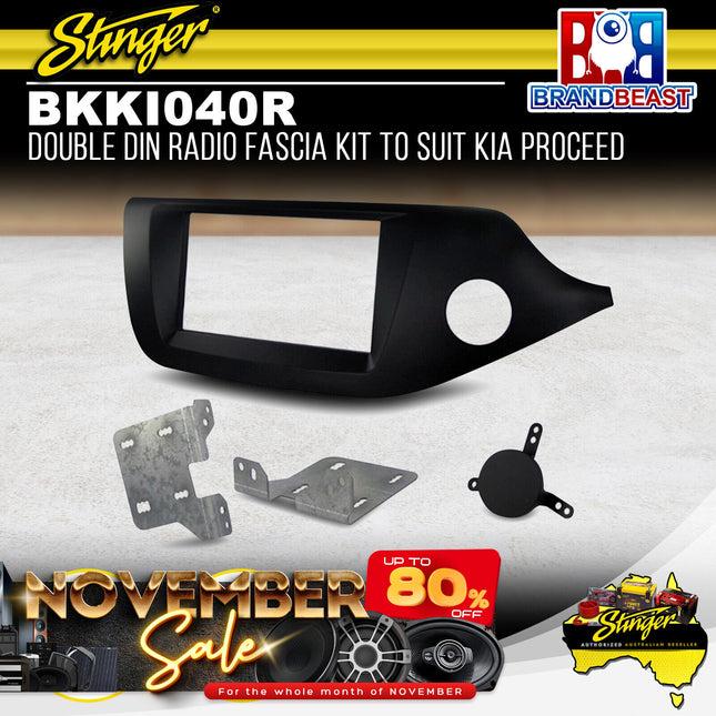 Stinger BKKI040R Double DIN Radio Fascia Kit To Suit Kia ProCeed 2014-2015