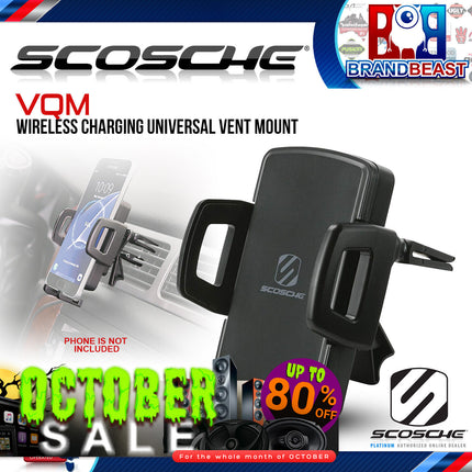 Scosche VQM VentMount Qi - Wireless Charging Universal Vent Mount