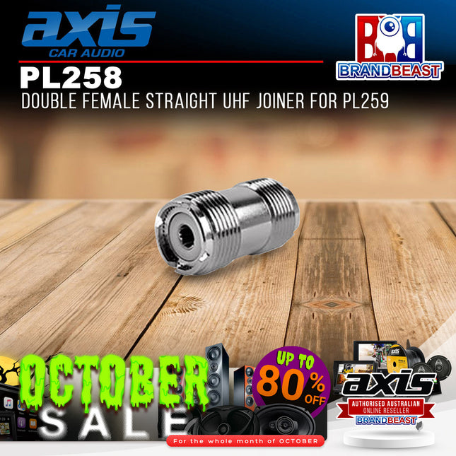 Axis PL258 Straight UHF Joiner