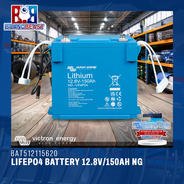 Victron Energy BAT512115620 LiFePO4 Battery 12.8V/150Ah NG