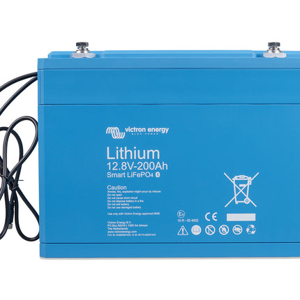Victron Energy BAT512120610 LiFePO4 Battery 12,8V/200Ah Smart