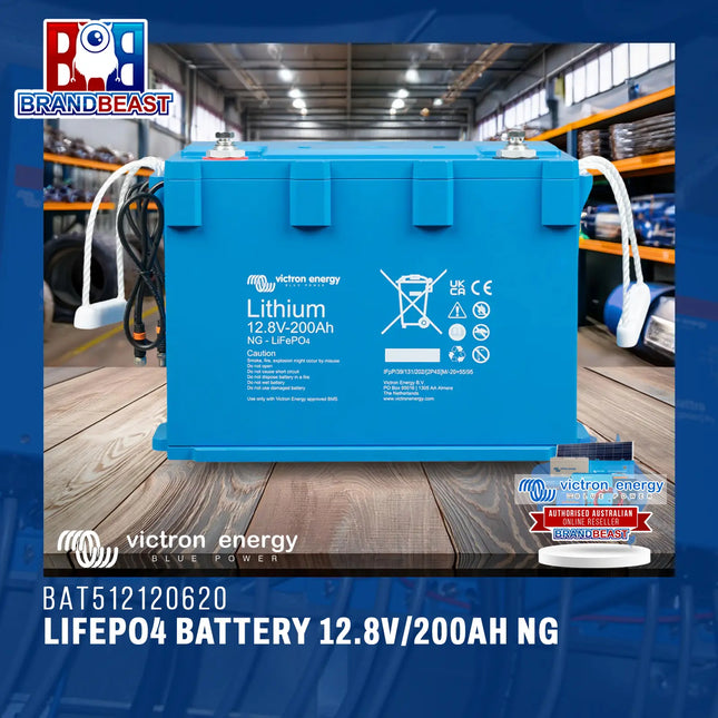 Victron Energy BAT512120620 LiFePO4 Battery 12.8V/200Ah NG